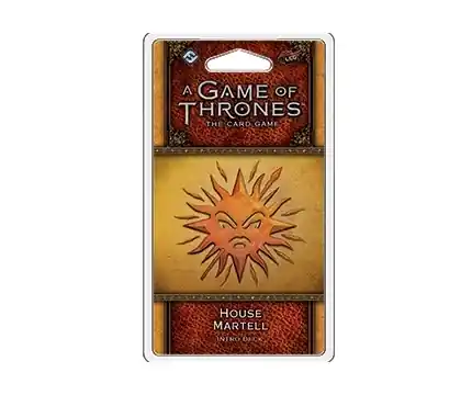 A Game of Thrones The Card Game (Second Edition) - House Martell Intro Deck - Väl omtyckt