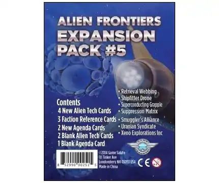 Slutrea - Alien Frontiers Expansion Pack 5 (Exp.)