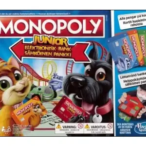 Tryggt köp | Monopoly Junior Elektronisk Bank
