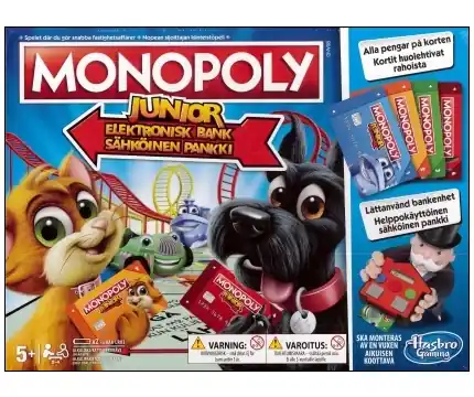 Tryggt köp | Monopoly Junior Elektronisk Bank
