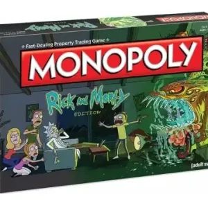 Få kvar i lager - Monopoly Rick and Morty Edition