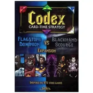 Codex Card-Time Strategy - Flagstone Dominion vs. Blackhand Scourge Expansion (Exp.) | Mycket uppskattad