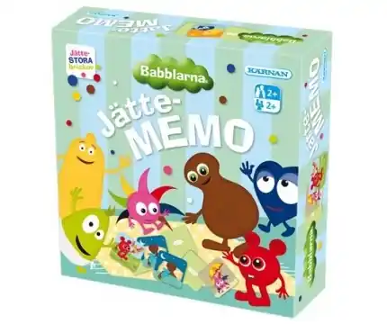 Memo Babblarna - Jätte-Memo | Mycket efterfrågad
