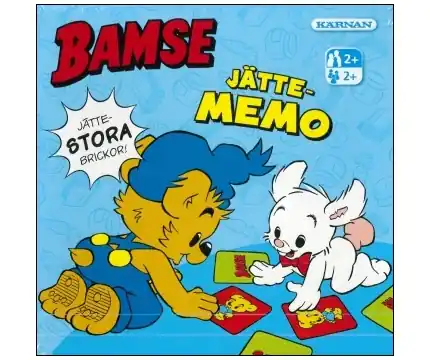 Lågt pris - Bamse Jätte-Memo