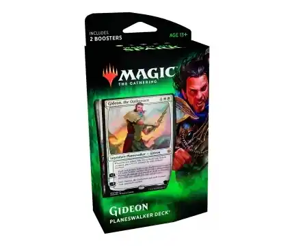 Magic The Gathering War of The Spark Planeswalker Deck - Gideon - Kampanjen går snart ut