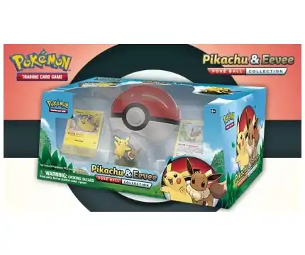 Pokemon (TCG) Pikachu & Eevee - Poke ball Collection | Dagens deal