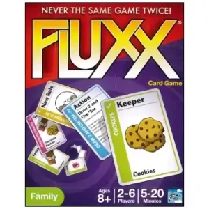 Fluxx English Red/Purple Package (Gammal Edition) | Prisnedsättning