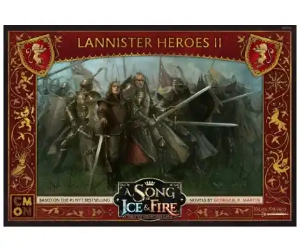 A Song of Ice & Fire Tabletop Miniatures Game - Lannister Heroes II - Precis lanserat