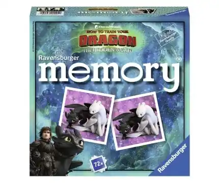 Memory How to Train Your Dragon 3 (Ravensburger) - Hög kvalitet