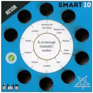 Smart10 Frågekort - Resor (Extra frågor) (Exp.) | Extra bra pris