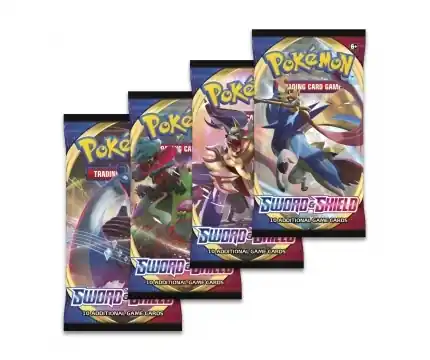 Köp idag | Pokemon TCG Sword & Shield Booster Pack (10 kort)