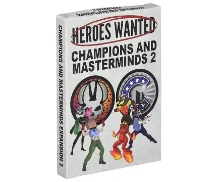 Endast idag | Heroes Wanted Champions and Masterminds 2 (Exp.)