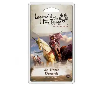 Legend of the Five Rings The Card Game - As Honor Demands (Exp.) | Kanonerbjudande