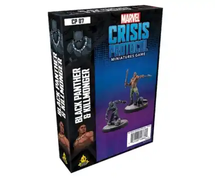 Tillverkarpris - Marvel Crisis Protocol - Black Panther and Kilmonger (Exp.)