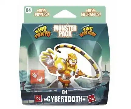 King of Tokyo/New York Monster Pack - Cybertooth (Exp.) | Tillverkarpris