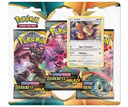 Populärt just nu - Pokemon TCG Sword & Shield - Darkness Ablaze 3-Pack Booster
