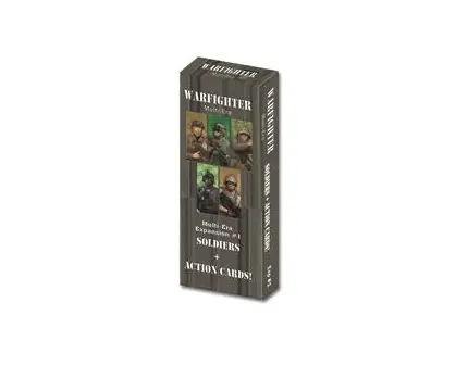 Warfighter Multi-Era Exp 1 Soldiers and Action Card Double Deck (Exp.) - Hög kvalitet