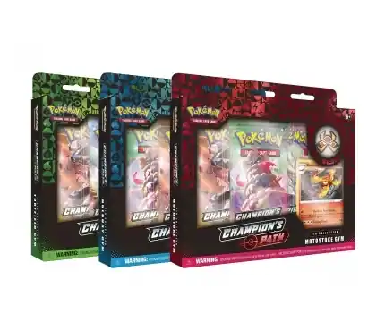 Köp nu | Pokemon TCG Champions Path - Pin Collection (Turffield, Hulbury, or Motostoke)
