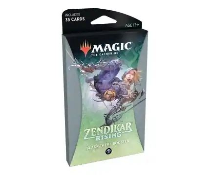 Endast ett fåtal kvar - Magic The Gathering Zendikar Rising Theme Booster - Black