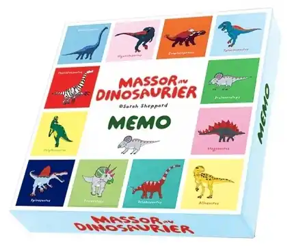 Massor av Dinosaurier - Memo - Tryggt köp
