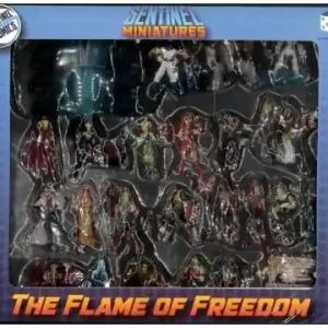Sentinel Tactics The Flame of Freedom Painted Miniatures - Tidsbegränsat erbjudande