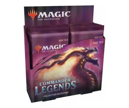 Magic The Gathering Commander Legends - Collector Booster Box (12 Boosters) | Toppsäljare