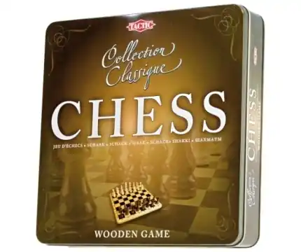 Ny produkt | Schack/Chess i plåtask (Tactic)