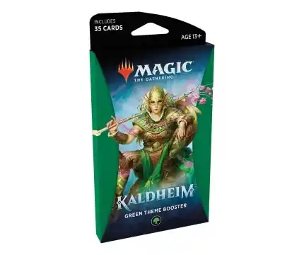 Mycket populär | Magic The Gathering Kaldheim Theme Booster - Green