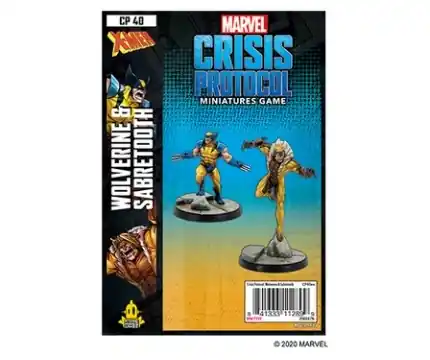 Marvel Crisis Protocol - Wolverine & Sabretooth | Prissänkt