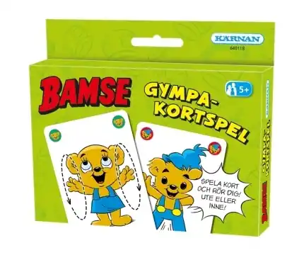 Bästsäljare | Bamse Gympakortspel