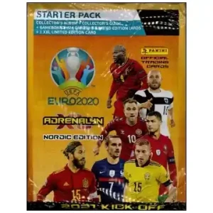 Nyligen lanserat | Adrenalyn Panini UEFA Euro2020, 2021 Kick Off Nordic Edition Starter