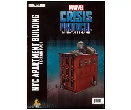 Specialerbjudande - Marvel Crisis Protocol - NYC Apartment Building Terrain Pack