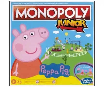 Monopoly Junior - Peppa Pig (Greta Gris) (SVE) - Väl omtyckt