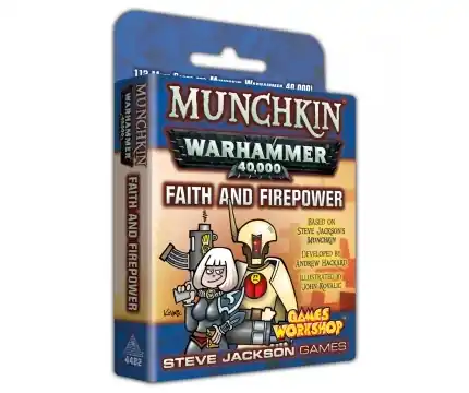 Munchkin Warhammer 40,000 Faith and Firepower (Exp.) - Expressfrakt