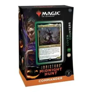 Extra bra pris | Magic The Gathering Innistrad Midnight Hunt Commander Deck - Coven Counters