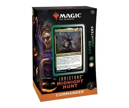Extra bra pris | Magic The Gathering Innistrad Midnight Hunt Commander Deck - Coven Counters