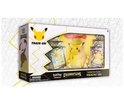 Pokemon TCG Celebrations Premium Figure Collection Pikachu VMAX - Rea