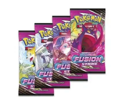 Pokemon TCG Sword & Shield - Fusion Strike Booster Pack (10 Kort) - Bästa pris