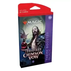 Tillverkarpris | Magic The Gathering Innistrad Crimson Vow Theme Booster - Black