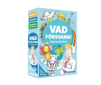 Vad försvann? - Spara mer