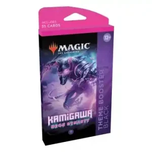 Bra pris - Magic The Gathering Kamigawa Neon Dynasty Theme Booster - Black