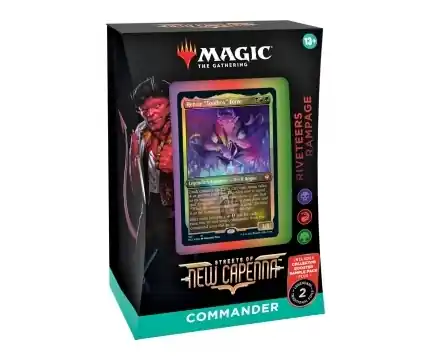 Mycket populär | Magic The Gathering Streets of New Capenna Commander Deck - Riveteers Rampage