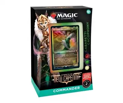 Kampanj - Magic The Gathering Streets of New Capenna Commander Deck - Cabaretti Cacophony