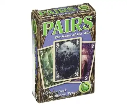 Pairs - A new classic pub game, The name of the wind - Modegan Deck | Sista chansen