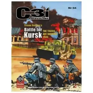 C3i magazine - Nr 34 Battle for Kursk The Tigers Are Burning, 1943 | Finns tillgänglig