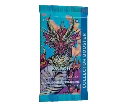Kundfavorit - Magic The Gathering Commander Legends - Battle for Baldurs Gate - Collector Booster Pack (15 kort)