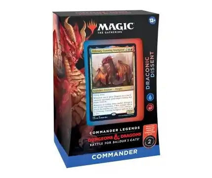 Magic The Gathering Commander Legends - Battle for Baldurs Gate - Draconic Dissent - Extra rabatt