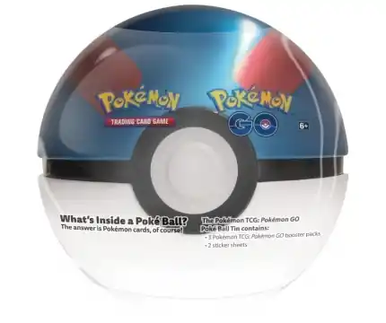 Beställ idag - Pokémon TCG Poké Ball Tin GO SWSH10,5 - Blå