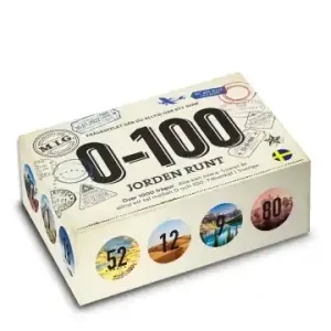 0-100 Jorden Runt - Professionell kvalitet