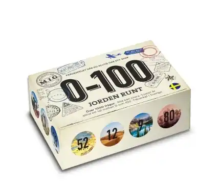 0-100 Jorden Runt - Professionell kvalitet